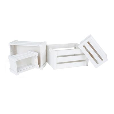 Small Foot houten opbergkistjes, set van 4