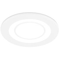 LED Inbouwspot 5W - Ø80mm - Warm Wit 3000K - Mat Wit - Kunststof