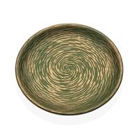 Decoratieve figuren Versa Groen 30 x 4 x 30 cm