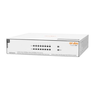 Aruba Instant On 1430 8G Class4 PoE 64W Unmanaged L2 Gigabit Ethernet (10/100/1000) Power over Ethernet (PoE) Wit