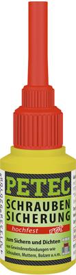 PETEC Screw retention 10g high-strength red