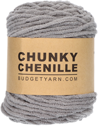 Budgetyarn Chunky Chenille 096 Shark Grey