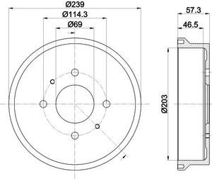 Remtrommel 8dt 8DT355303041