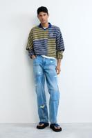 Spijkerbroek stiksels - BLUE - 38