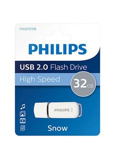 Philips FM32FD70B USB flash drive 32 GB USB Type-A 2.0 Wit