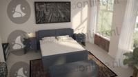 Standaard boxspring 180 x 200 cm- stofkleur 1510