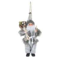 Kerstman staand grijs 20 cm Nampook - Nampook