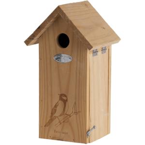 Best for Birds Vogelhuisje - hout - Koolmees nestkastje - 30 cm - Vurenhouten vogelhuisjes