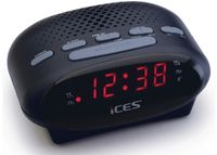 Lenco ICR-210 Wekker radio Zwart - thumbnail