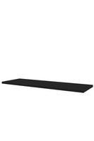 Proline Top afdekplaat gelakt 140 x 3,2 x 46 cm, mat zwart - thumbnail