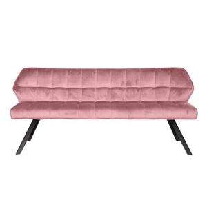 Fraaai - Ramon eetkamerbank 180 cm velvet roze