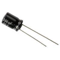 Panasonic Elektrolytische condensator Radiaal bedraad 3.5 mm 100 µF 50 V 20 % (Ø) 8 mm 1 stuk(s)