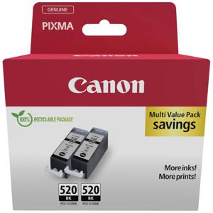 Canon Inktcartridge PGI-520 BK Twin Pack Origineel 2-pack Zwart 2932B019