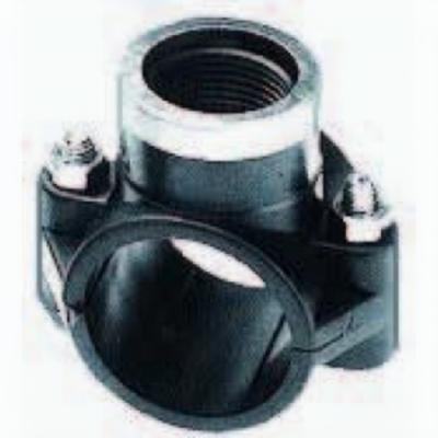 Aanboorzadel 20x½" met RVS Ring voor Vijvers/Tuinen - Drukbestendig PVC - Eenvoudige Installatie