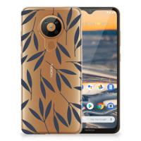 Nokia 5.3 | TPU Case | Leaves Blue