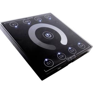 Deko Light DMX Wandcontroller Touch 16C Wandbediening 86 mm 86 mm 17.4 mm