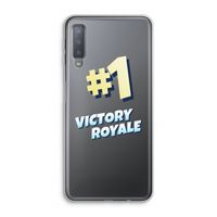 Victory Royale: Samsung Galaxy A7 (2018) Transparant Hoesje