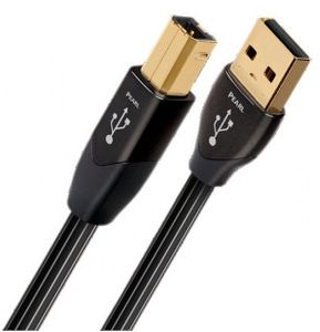 AudioQuest 1.5m Pearl USB A-B USB-kabel 1,5 m USB 2.0 USB B Zwart