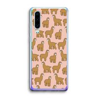 Alpacas: Huawei P30 Transparant Hoesje