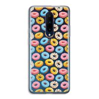 Pink donuts: OnePlus 7 Pro Transparant Hoesje