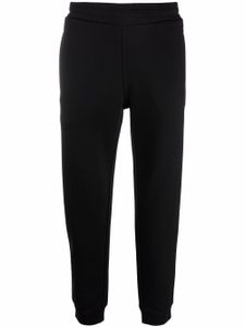 Emporio Armani pantalon de jogging à taille élastiquée - Noir