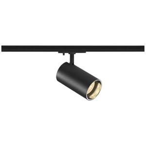 SLV ASTO TUBE 12V-railsysteem lamp 1-fasig GU10 10 W Zwart