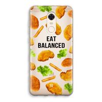 Eat Balanced: Xiaomi Redmi 5 Transparant Hoesje