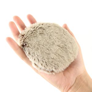 MARBEAUX Handwarmers - Magnetron - Herbruikbaar - Pittenzak - Bruin - Faux - Fur