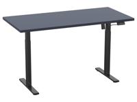 VCM Elektrisch verstelbaar bureau E-Lona (Antraciet/zwart, 160 x 80 cm)