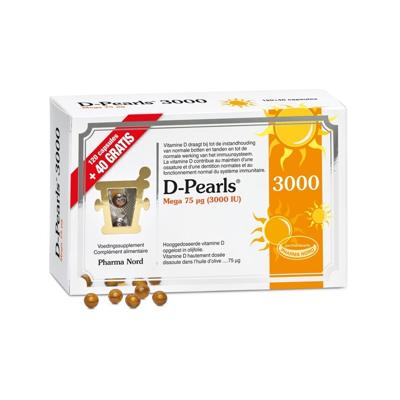 Pharma Nord D-Pearls 3000 IU 120 Capsules + 40 Gratis