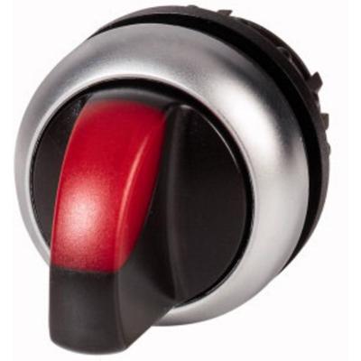 Eaton 284394 M22-WLKV-R Keuzetoets Kunststof frontring Knevel Zwart 1 stuk(s)