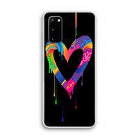 Melts My Heart: Samsung Galaxy S20 Transparant Hoesje