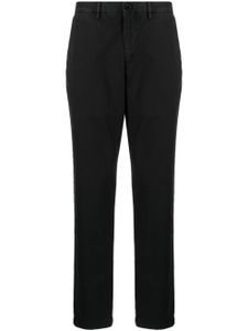 PS Paul Smith pantalon droit en sergé à broderies zèvre - Noir