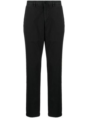 PS Paul Smith pantalon droit en sergé à broderies zèvre - Noir