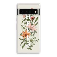 Hello bloemen: Google Pixel 6 Pro Transparant Hoesje
