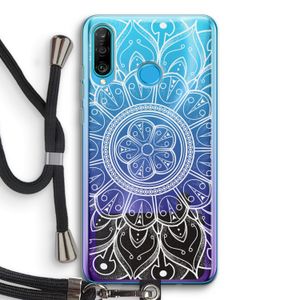 Roses Are Red: Huawei P30 Lite Transparant Hoesje met koord