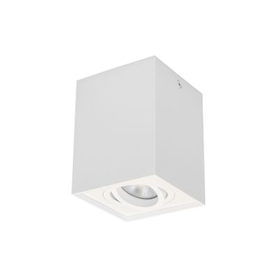 BC0061 LED-opbouwarmatuur Vierkant GU10 Wit