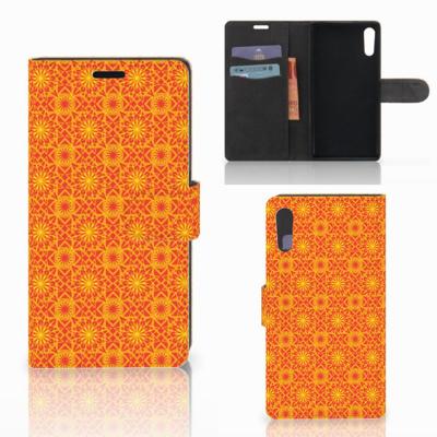 Sony Xperia XZ | Sony Xperia XZs | Telefoon Hoesje | Batik Oranje