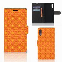 Sony Xperia XZ | Sony Xperia XZs | Telefoon Hoesje | Batik Oranje