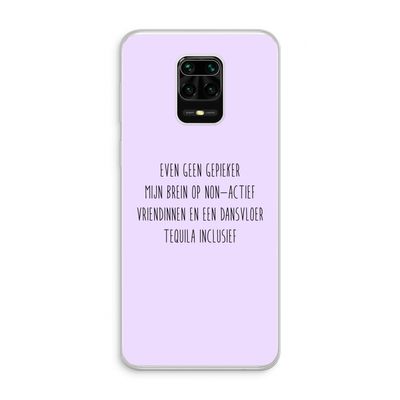 Tequila: Xiaomi Redmi Note 10 Lite Transparant Hoesje