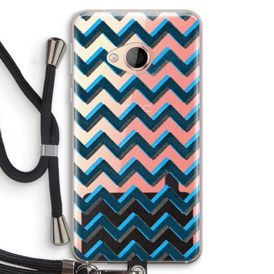 Onderbroken lijn: HTC U Play Transparant Hoesje met koord