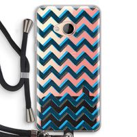 Onderbroken lijn: HTC U Play Transparant Hoesje met koord