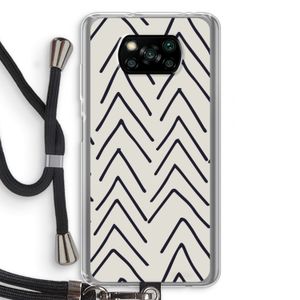Marrakech Arrows: Xiaomi Poco X3 NFC Transparant Hoesje met koord