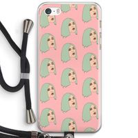 King Kylie: iPhone 5 / 5S / SE Transparant Hoesje met koord