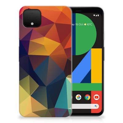 Google Pixel 4 XL | TPU Hoesje | Polygon Color