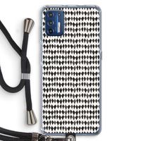 Crazy shapes: Motorola Moto G9 Plus Transparant Hoesje met koord