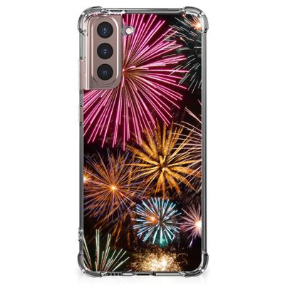 Samsung Galaxy S21 Plus Anti Shock Bumper Case Vuurwerk Samsung Galaxy S21 Plus Anti Shock Bumper Case Vuurwerk