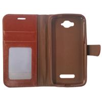 Alcatel Pop C7 hoesje bruin