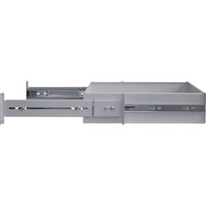 Intellinet 714921 19 inch Schuiflade voor patchkast 2 HE Geschikt voor kastdiepte: vanaf 450 mm Grijs-wit (RAL 7035)