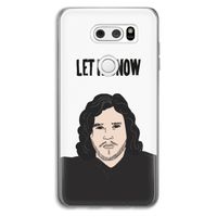 Let It Snow: LG V30 Transparant Hoesje